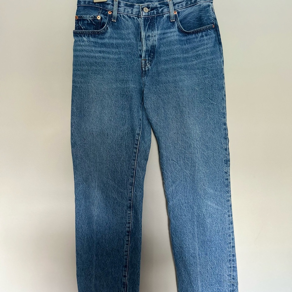 Levi's Light Blue Straight Jeans 501